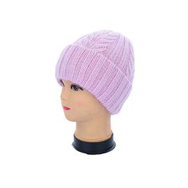 Шапка зимова жіноча Ангора на флісі 2562-5 pink р.56-60 "Angelica" недорого оптом від прямого постачальника