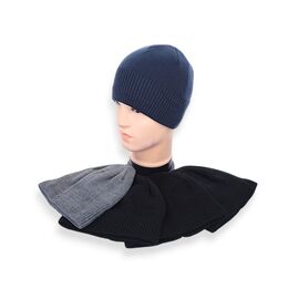 Шапка чоловіча зимова MW016-3 на флісі mix р.56-60 "Angelica" недорого оптом від прямого постачальника