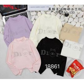 Светер Дитячий на дівчинку 18861 lilac р.3-7 "Фунтик" недорого оптом від прямого постачальника