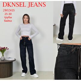 Фотография Джинсы женские 2802 black р.25-30 "DKNSEL" недорого оптом от прямого поставщика