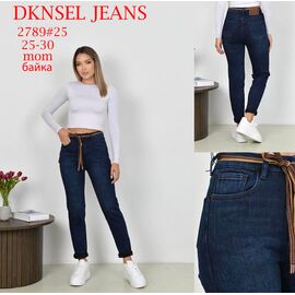 Фотография Джинсы женские 2789 blue р.25-30 "DKNSEL" недорого оптом от прямого поставщика