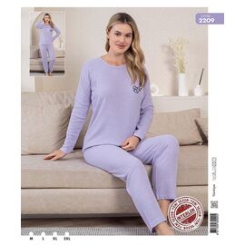 Піжама жіноча 2209 purple р.M-2XL "Fantasy" недорого оптом від прямого постачальника