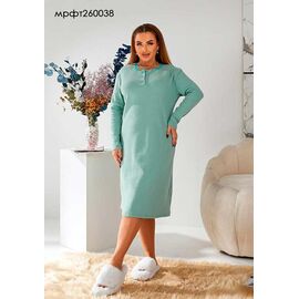 Фотография Ночнушка женская 260038 l.green р.50-62 "Fantasy" недорого оптом от прямого поставщика