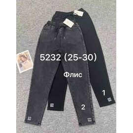 Фотография Джинсы утеплённые женские 5232-1 black р.25-30 "Immei" недорого оптом от прямого поставщика