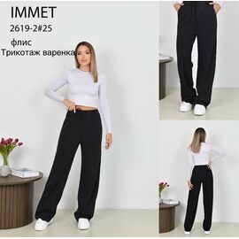 Джинси жіночі утеплені 2619-2 black р.25-30 "Immei" недорого оптом від прямого постачальника