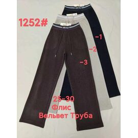 Штани жіночі утеплені 1252-2 l.grey р.25-30 "Immei" недорого оптом від прямого постачальника