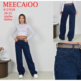 Фотография Джинсы утеплённые женские 6127 blue р.28-33 "Immei" недорого оптом от прямого поставщика