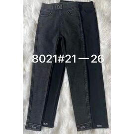 Джинси жіночі утеплені 8021 black р.21-26 "Immei" недорого оптом від прямого постачальника