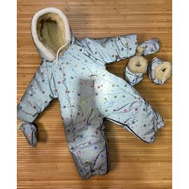 Комбінезон дитячий на дівчинку M418 silver р.one size "Major" недорого оптом від прямого постачальника