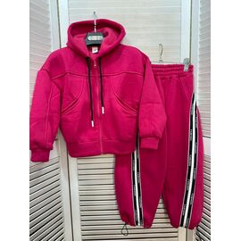 Костюм дитячий спортивний теплий на дівчинку M484 fuchsia р.8-12 "Major" недорого оптом від прямого постачальника