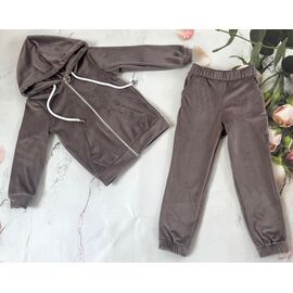 Костюм дитячий спортивний на дівчинку 8567 nude р.80-86 "Moda school" недорого оптом від прямого постачальника