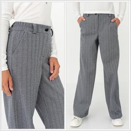 Штани дитячі на дівчинку 8516 grey р.122-152 "Moda school" недорого оптом від прямого постачальника