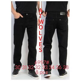 Джинси чоловічі 6957 black р.30-38 "Ruxa" недорого оптом від прямого постачальника