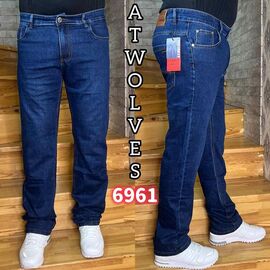 Фотография Джинсы мужские 6961 blue р.30-38 "Ruxa" недорого оптом от прямого поставщика