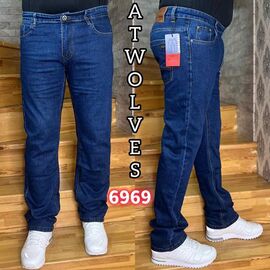 Фотография Джинсы мужские 6969 blue р.34-38 "Ruxa" недорого оптом от прямого поставщика