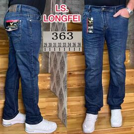 Фотография Джинсы мужские 363 blue р.29-38 "Ruxa" недорого оптом от прямого поставщика
