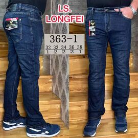 Фотография Джинсы мужские 363-1 blue р.32-38 "Ruxa" недорого оптом от прямого поставщика