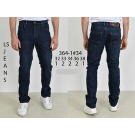 Фотография Джинсы мужские 364-1 blue р.32-38 "Ruxa" недорого оптом от прямого поставщика