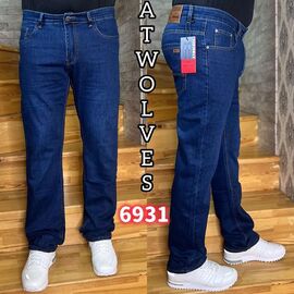 Фотография Джинсы мужские 6931 blue р.36-46 "Ruxa" недорого оптом от прямого поставщика