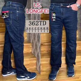 Фотография Джинсы мужские 362TD blue р.38-48 "Ruxa" недорого оптом от прямого поставщика