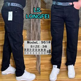 Фотография Джинсы мужские 961 black р.29-38 "Ruxa" недорого оптом от прямого поставщика