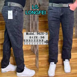 Фотография Джинсы мужские 962X-2 d.grey р.28-36 "Ruxa" недорого оптом от прямого поставщика