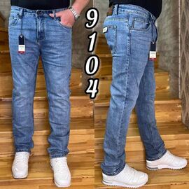Фотография Джинсы мужские 9104 blue р.32-38 "Ruxa" недорого оптом от прямого поставщика