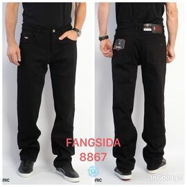 Фотография Джинсы мужские 8867 black р.31-38 "Ruxa" недорого оптом от прямого поставщика