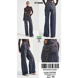 Фотография Джинсы женские 2498-2-10 blue р.32-36 "Ruxa" недорого оптом от прямого поставщика