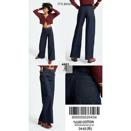 Фотография Джинсы женские 4401-7-50 blue р.34-42 "Ruxa" недорого оптом от прямого поставщика