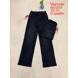 Фотография Джинсы утеплённые женские B82093 black р.28-33 "Vanver" недорого оптом от прямого поставщика
