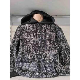 Худи чоловічий 1349 black р.2XL-6XL "RING" недорого оптом від прямого постачальника