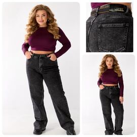 Джинси жіночі утеплені 203 grey р.32-42 "Lady N" недорого оптом від прямого постачальника