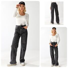 Джинси жіночі утеплені 201 grey р.25-30 "Lady N" недорого оптом від прямого постачальника