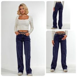 Джинси жіночі утеплені 208 blue р.25-30 "Lady N" недорого оптом від прямого постачальника