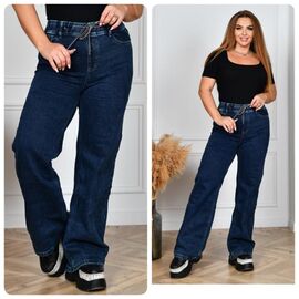 Джинси жіночі утеплені 126 blue р.31-38 "Lady N" недорого оптом від прямого постачальника