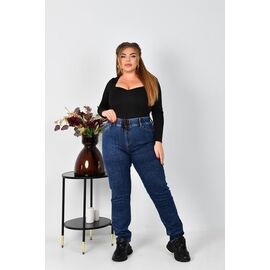 Джинси жіночі утеплені 776 blue р.30-36 "Lady N" недорого оптом від прямого постачальника