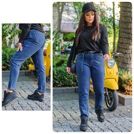 Джинси жіночі утеплені 8002 blue р.28-33 "Lady N" недорого оптом від прямого постачальника