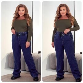 Фотография Джинсы женские 181 blue р.31-38 "Lady N" недорого оптом от прямого поставщика