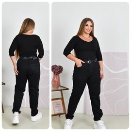 Джинси жіночі 199 black р.32-42 "Lady N" недорого оптом від прямого постачальника