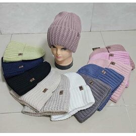 Фотография Шапка зимняя женская SV892 mix р.58-60 "WHITE" недорого оптом от прямого поставщика