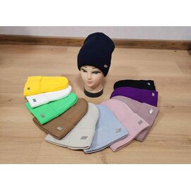 Шапка зимова жіноча SV914 mix р.58-60 "WHITE" недорого оптом від прямого постачальника