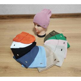 Шапка зимова жіноча SV922 mix р.58-60 "WHITE" недорого оптом від прямого постачальника