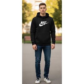 Худи чоловічий ZW1026 black р.46-54 "Zalov" недорого оптом від прямого постачальника