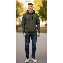 Худи чоловічий ZW1027 khaki р.46-54 "Zalov" недорого оптом від прямого постачальника