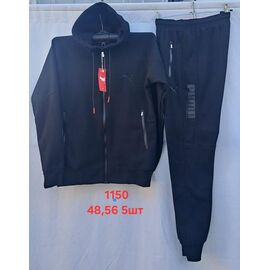 Фотография Костюм спортивный мужской 1150-1 black р.48-56 "PALMIRA" недорого оптом от прямого поставщика