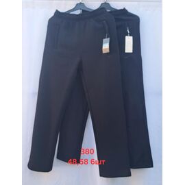 Фотография Штаны спортивные мужские утеплённые 380 navy р.48-58 "PALMIRA" недорого оптом от прямого поставщика