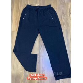 Спортивні штани чоловічі, прямі на флісі супербатал розміри 6XL-10XL (3кв) "STELLA" недорого від прямого постачальника