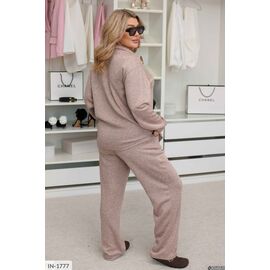 Костюм двійка жіночий великі розміри р.50-52;54-56;58-60;62-64 (4кол.) "VLADA" купити недорого від прямого постачальника