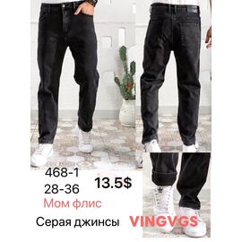 Фотография Джинсы мужские 468-1 grey р.28-36 "God Baron" недорого оптом от прямого поставщика